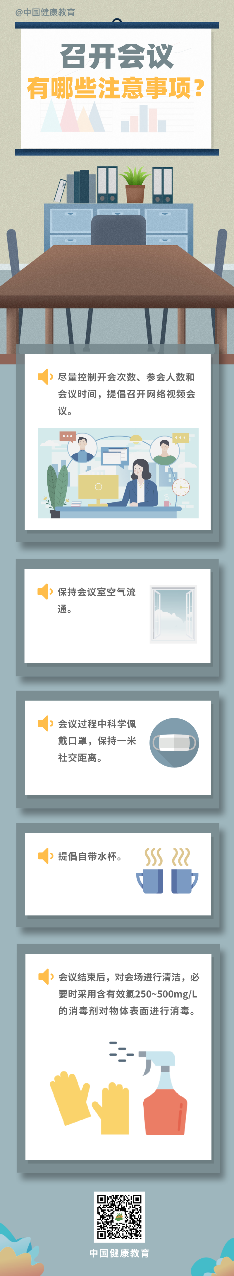 防疫科普】疫情期间，召开会议有哪些注意事项？ - 预防知识- 和硕县人民政府